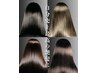 【☆大注目☆】カット+カラー+髪質改善UPTOGLOSS水素トリートメント　￥10900