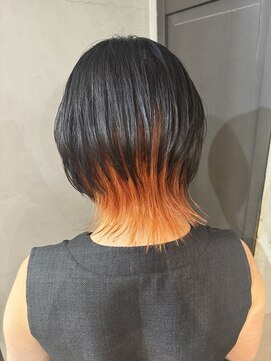 アクト 三鷹店(ACT) オレンジインナーカラー