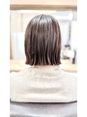 ぱっつんストレートボブ