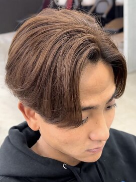 エデアンホンテン メンズサロン(EDEAN 本店 （旧：EDEAN 上通）) 熊本メンズカット センターパート 毛流れスタイリング