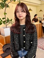 スペシャルオオサカ 難波店(Special OSAKA)&nbsp;韓国風　チェリーベージュカラー