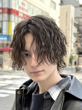 アビールブレ 新潟万代(ABEY LEVRAI) 緩めウェーブパーマ 新潟ツイストスパイラル 新潟メンズパーマ