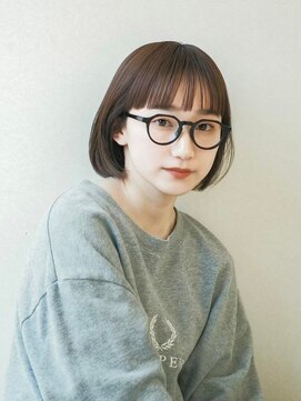 コア 銀座(COA) おしゃれのプロ/グレージュカラー/アッシュオリーブ/斜めバング