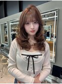 顔型別ヘアスタイル特集/ホワイトグレージュ/ミニウルフ