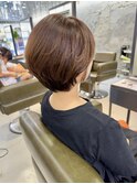 大人ショートボブ