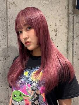 アース 高円寺店(HAIR & MAKE EARTH) ローズピンク^ ^