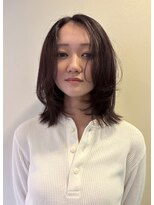 コルク バイ マグ 松本駅前(COLK by Mag) 冬カラー◎小顔レイヤーボブ×暖色カラー