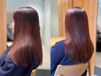 ミングル(Mingle)の写真/ダメージ・乾燥・エイジング毛…年齢を重ねると増えてくる、髪の悩みに寄り添う施術でナチュラルな艶髪へ