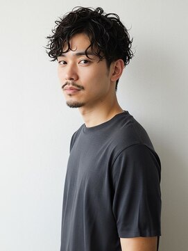 ミキ 中崎(MIKI) アップバング　　ウェブパーマ