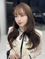 ジーナ 名駅(XENA.)&nbsp;《Kaho》韓国ヘア/ベージュ/ダブルカラー/レイヤーカット