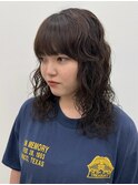 ミディアムヘア/ウェーブパーマ/レイヤーパーマ/パーマ/松戸駅