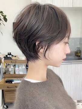 アイドットプラス 札幌大通り(i.+ODORI) 前髪あり小顔まわりつや髪骨格補正丸みショートボブヘア