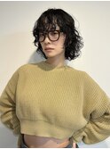 ニュアンスマッシュパーマ