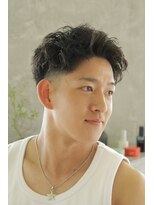 にもう 神戸三宮 ピンパーマ/アクティブショート/スパイキーショート