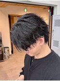 横浜メンズカットメンズパーマ波巻きスパイラルパーマツイスパ