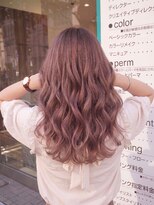 アッシュ 川崎店(Ash)&nbsp;ピンクブラウン　ブリーチあり