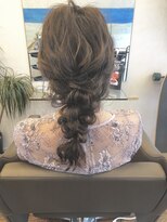 オルガ ヘアアンドメイク(Oluga hair&make)&nbsp;ツイスト編みおろし