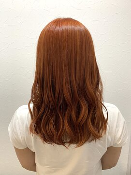 シエル 立川店(CIEL) 《CIEL由井》アディクシーカラー×アプリコットオレンジ