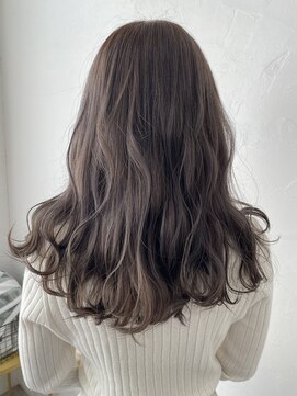 ヘアデザイン マノス(hair design mano's) 大人フェミニン/ヌーディベージュ/ヴェールカラー