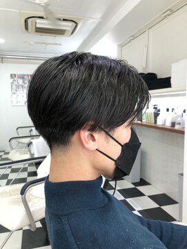 ヘッズ 本八幡店(HEADS) MEN'S HAIR センターパート サイドパート 韓国マッシュ