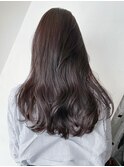 ベージュロング_アースカラーくびれヘアツートンカラー_ba377291