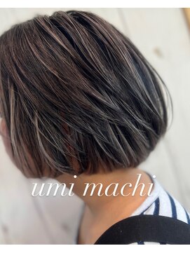 ウミマチ(umi machi) umi machi アフターブリーチハイライト 2022/7/28