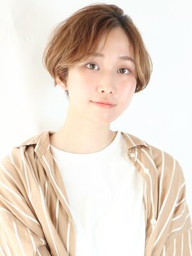 リアン(lien) デザインカラーシルキーベージュ白髪ぼかしハイライト☆自由が丘