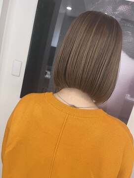 キャロル(CAROL) ハイライト　ミルクティーブラウン　シルキーカット