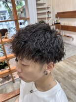 ピークスヘア(peaks hair) メンズカット ツイストパーマ ツイスパ マッシュ メンズパーマ