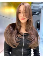 シティ(CITY)&nbsp;韓国風レイヤー レイヤーカット 顔まわり ワンカール 井坂