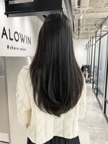 サロウィン 池袋(SALOWIN)&nbsp;韓国風顔周りレイヤー × 透明感オリーブグレージュ #093