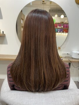 シアエミュー 新越谷店(SHEER emu) 艶感ブラウン