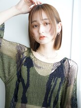 ニューヨークニューヨーク 伏見桃山店(NYNY) ストレートでも動きを作る顔周り小顔レイヤー