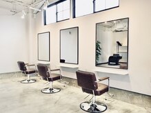 スア(sua)の雰囲気（当店はhair salon monoの1席をお借りして営業しております。）