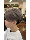 グレージュ＆デカプリオカット