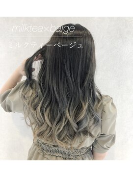 リアラ 渋谷(LIALA) ブリーチ、ダブルカラー、インナーカラー、イヤリングカラー