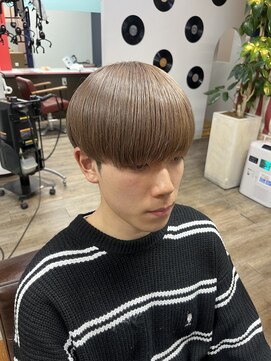 メンズグルーミングナンバーナイン(MEN'S GROOMING NUMBER NINE) ミルクティーベージュ/メンズブリーチカラー/卒業おめでとう!