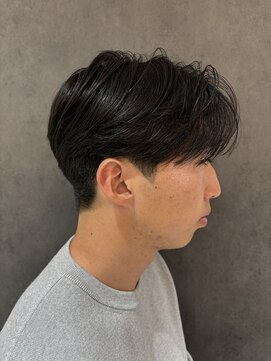 ニコ トウキョウ ヨコハマ(nico) センターパート×ニュアンスパーマ