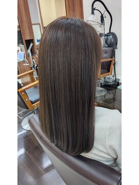 シーズンプラス(SEASON PLUS) 【SEASON＋湯山】さら艶ストレートロングNO24　【G-up縮毛矯正】