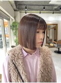 【ADORE横浜】切りっぱなしミニボブ