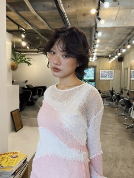 ヒュージ 表参道(huge) レイヤーボブ/ニュアンスパーマ/ショートボブ/レイヤーカット