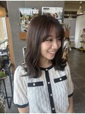 ◎オリーブブラウン+ウェーブヘア◎