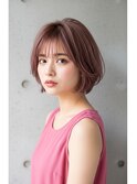 髪質改善ショートカット/大人可愛い/くびレイヤー/縮毛矯正
