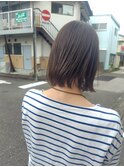 ナチュラルストレートボブ