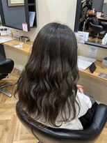 アルター(aL ter)&nbsp;オリーブベージュ［くびれヘア/ハイライトカラー］長野歌穂