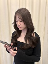 ボタン ハカタ(VOTAN hakata) ダークブラウン/ブラウンカラー/2way 前髪/シースルー 前髪