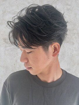 アノ 別府店(Ano.) 大分ニュアンスパーマセンターパートフェザーパーマ毛流れパーマ