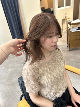 クレム 博多駅店(ChLem) 透明感カラー　ベージュ　髪質改善　福岡美容室