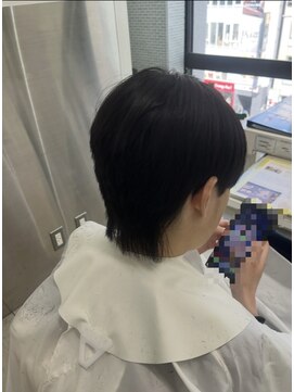 クレアトゥールウチノ(CREATEUR Uchino) 韓国風メンズカット☆ウルフスタイル