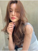 オーウェル 銀座(Owelle) レイヤーカットグレージュカラー髪質改善艶髪/銀座有楽町日比谷